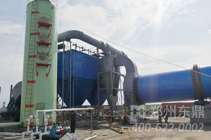 內蒙古煤泥烘干機生產線