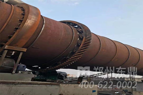 山西利森煤泥烘干機生產線安裝現場