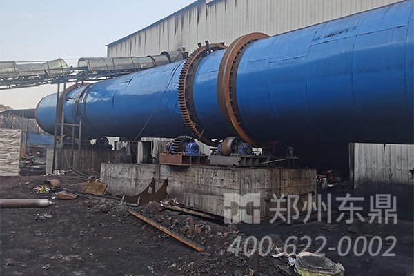 大型煤泥烘干機(jī)設(shè)備安裝現(xiàn)場