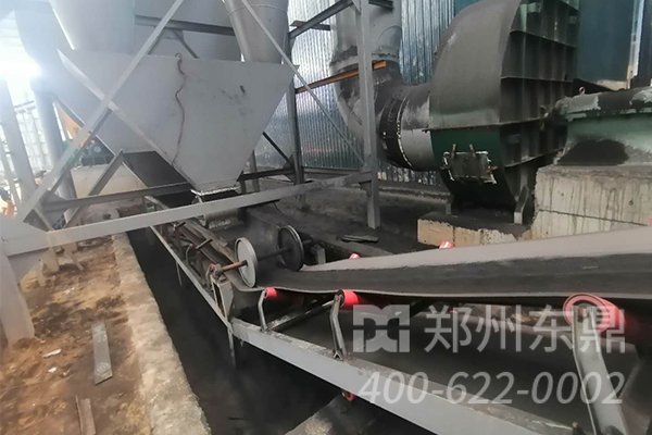 山西朔州大型煤泥烘干機生產線運行現場
