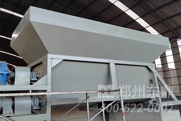 內蒙古大型煤泥烘干機設備安裝現場